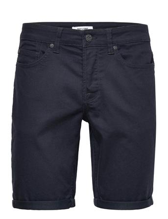 Onsply Reg Twill Pk 1817 Jeansshorts Denimshorts Blå ONLY & SONS