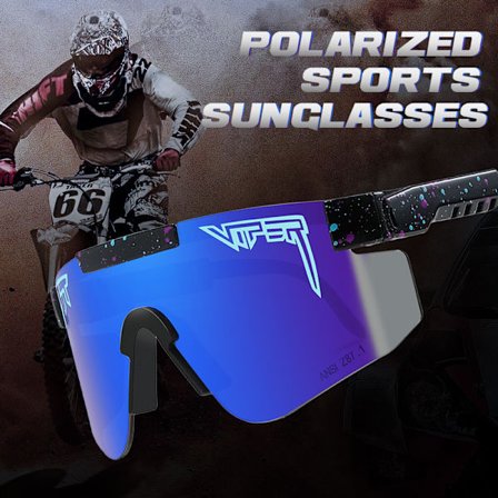 Uudet Ulkoilmakäyttöön Sopivat Tuulenpitävät Linssit Klassiset Lasit, Pyöräily Juoksu Kalastus Urheilullinen Polarisoivat Aurinkolasit (C41)