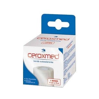 Ceroxmed Benda Elastica Autoaderente 4x400cm 1 Pezzo