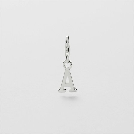 A Letter Charm - STERLINGSØLV