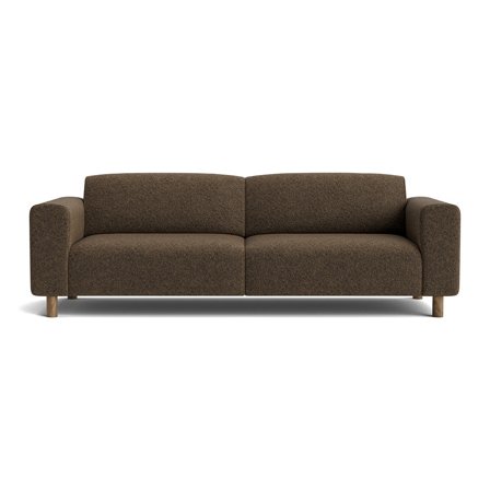 Toledo 3 personers sofa - Anthology Brun - 237x88x78 - Sofa, 3 personers sofa