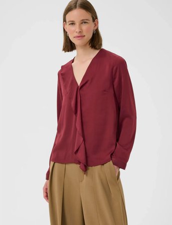 InWear Audaiw Blouse - Burgundy - 34