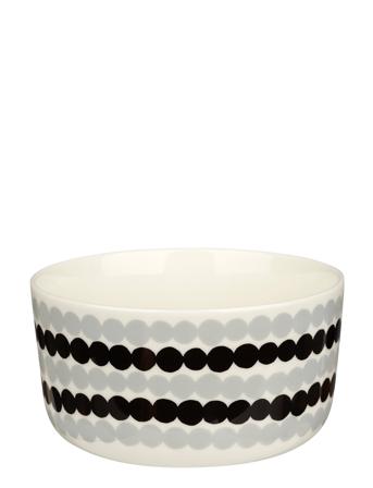 Siirtolapuutarha Bowl 5 Dl Home Tableware Bowls Serving Bowls Svart Marimekko Home*Betinget Tilbud