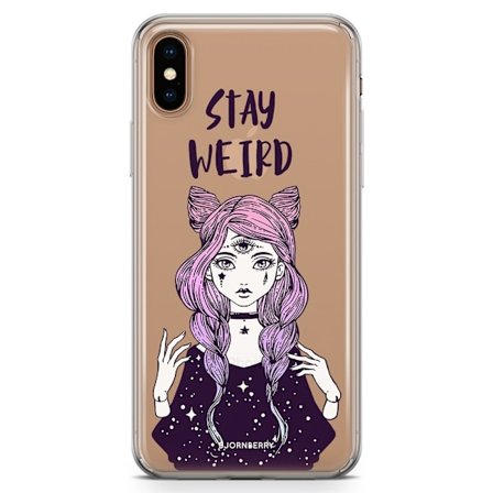 Bjornberry Hybrid Skal iPhone Xs Max - Stay Weird