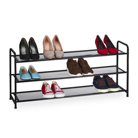 Skoställ i metall för 12 par skor