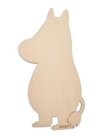 Moomin, Wooden Lamp Home Kids Decor Lighting Beige Rätt Start