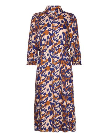 Cutania Dress Knelang Kjole Multi/mønstret Culture