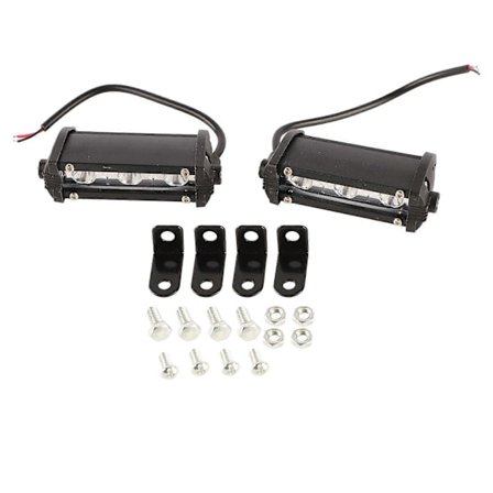 Bil LED arbeidslys enkel rad 9W aluminiumslegering sterkt lys motorsykkel spotlight kjørelys ekstra frontlykt