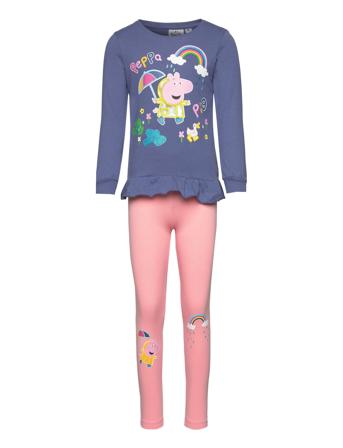 Set Tshirt + Legging Peppa Pig Patterned