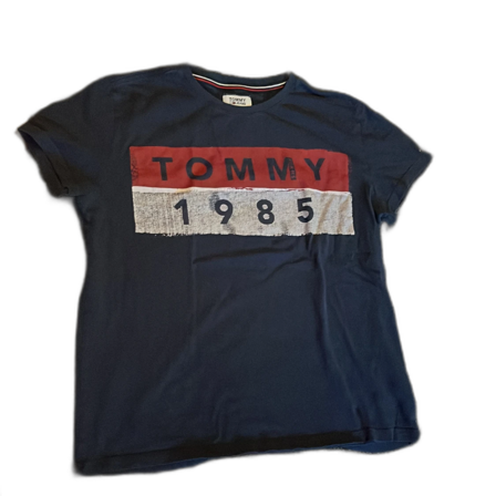 Marinblå t shirt från Tommy Hilfiger Jeans