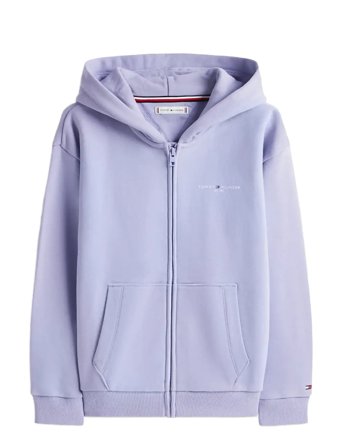 Tommy Hilfiger Mini Corp Zip Through Hoodie - Purple - 164