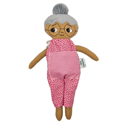 Watoto Arts Docka Farmor/Mormor Dockor & figurer Unisex Flerfärgad 36 cm