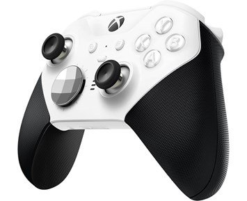 Microsoft-Xbox Elite Wireless Controller Series 2 Core White-Elite-kontroller med høy ytelse-Gaming-Xbox-tilbehør