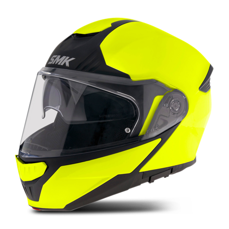 SMK Gullwing Solid Öppningsbar Hjälm Fluo Gul S