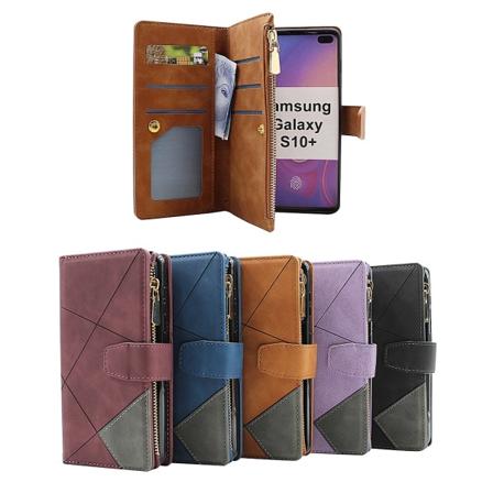 XL Standcase Lyxfodral Samsung Galaxy S10 Plus (G975F) Vinröd