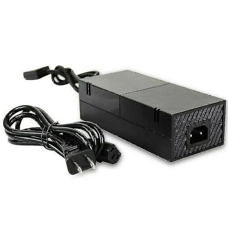 Strømkabel for Xbox One-konsoll, AC-adapter, laderledning, videokabel