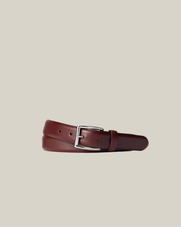 Polo Ralph Lauren Leather Belt Brązowy Paski Chłopiec - Kids Brand Store