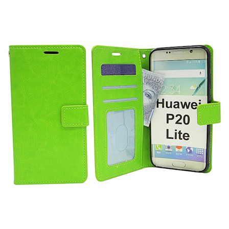 Crazy Horse Wallet Huawei P20 Lite
