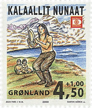 Grønland 2000 - AFA 365 - Postfrisk