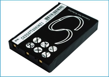Batteri til PDA, Pocket PC til Casio Cassiopeia EM500, Cassiopeia EM-500 og andre.