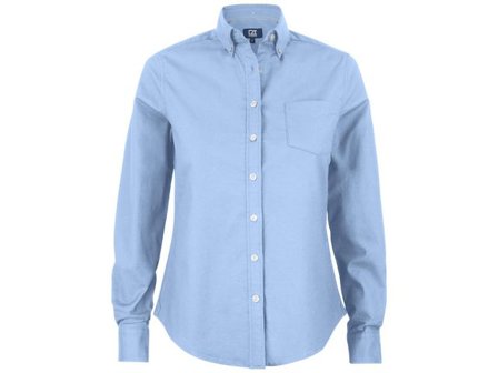 CUTTER & BUCK Skjorta Hansville dam ljusblå L - Lyreco - Yrkeskläder - Skjortor och blusar - Skjortor