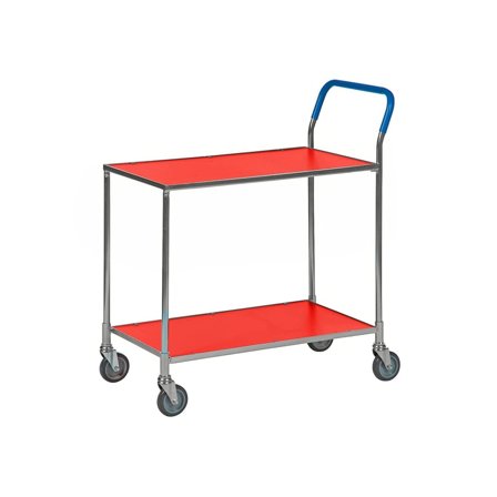 Bordvogn elforsinket med orange bordskive, med brems