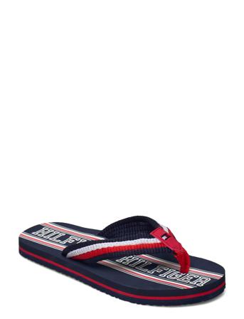 T3B8-31118-0058X050 Shoes Summer Shoes Flip Flops Svart Tommy Hilfiger