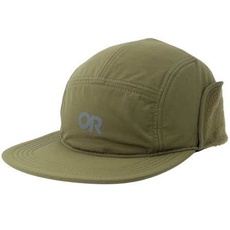 Outdoor Research - Grön 5panel Keps - Timberline Trapp Cap Dark Olive 5-panel @ Hatstore