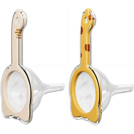 Ultra-fint nylonnetfilter, genanvendeligt filter i fødevarekvalitet, egnet til sojamælk, nøddemælk, kaffe, te, kefir og juice – tåler opvaskemaskine.