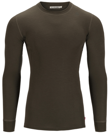 Aclima WarmWool Crewneck M's Tarmac