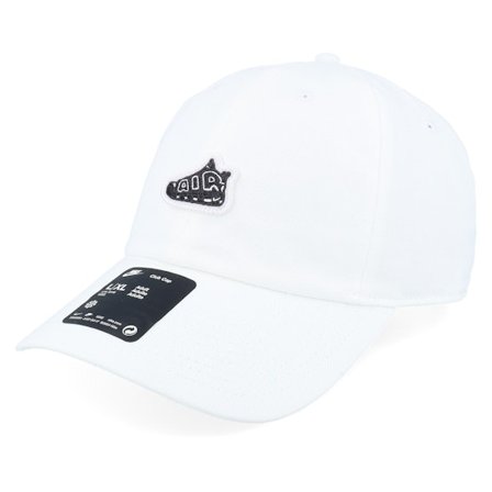 Nike - Wit unconstructed Cap - Club Cap U Temp Ptch L White Dad Cap @ Hatstore