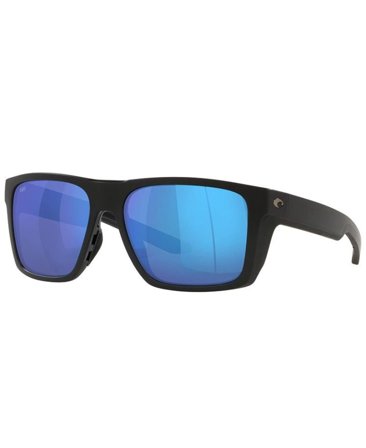 Costa Lido Matte Black Blue Mirror