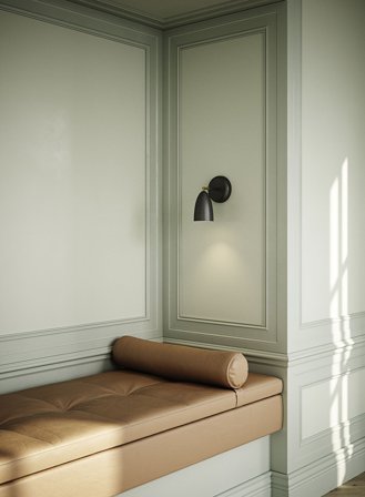 Nexus vegglampe - sort