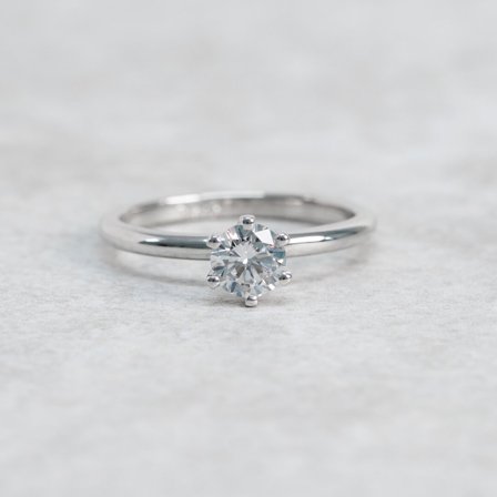 Förlovningsring Stenört, 18K Vitguld - Förlovning- och vigselringar