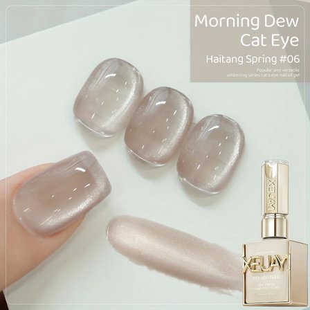 XEIJAYI 8 st 15 ml Morning Dew Series kattögon nagellack gel 2025 nytt kattögon nagelkonst lämpligt för kvinnors nagelsalongsdesign