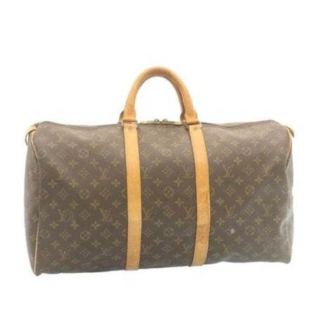 Louis Vuitton Vintage, Pre- owned Keepall 50 Bruin, unisex, Maat:ONE Size