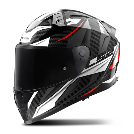 Umpikypärä LS2 FF811 Vector II C Savage Valkoinen/Punainen/Harmaa L