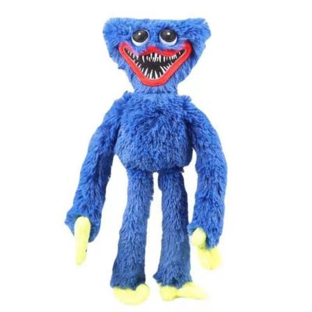 Huggy Wuggy Plush Poppy Playtime 40cm Blå