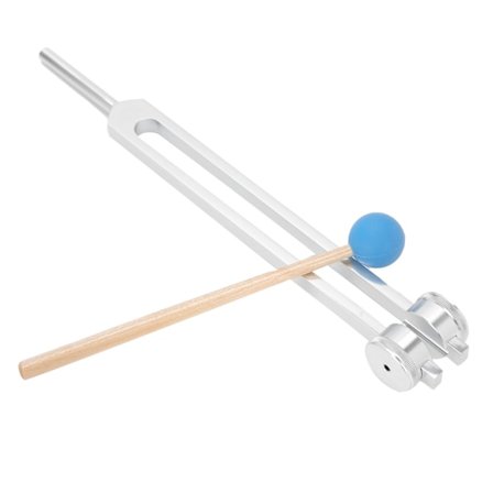 68.05Hz Stemmegaffel Massage Terapi Stresslindring Stemmegaffel med Træhammer