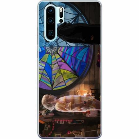 Huawei P30 Pro Genomskinligt Skal Wednesday Addams