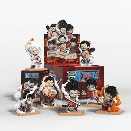 Figurine - One Piece - One Piece X Jason Freeny Serie Luffy Evol.