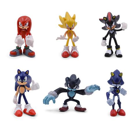 6st Sonic The Hedgedog Figurdocka