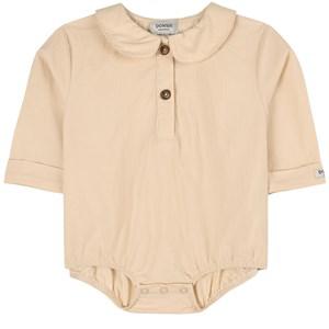 Donsje Amsterdam Oatmeal Philly Baby Body 9-12 Months - All in ones - 9-12 months - Beige