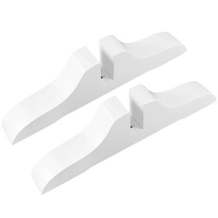 2 stk Romdeler Stativ Skjerm Panel Fødder Romdeler Brakett Skillevegg Base