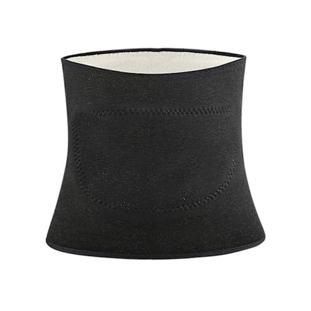 Midjevarmer med termisk fleecefôr, mage- og ryggvarmerbelte, varm mageinnpakning, støtte for kvinners nedre rygg, midjebånd for vintersport