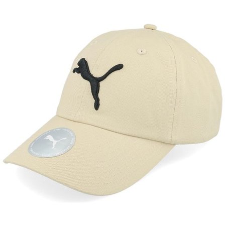 Puma - Beige unconstructed Keps - EssentialCat Logo Cap Beige Dad Cap @ Hatstore