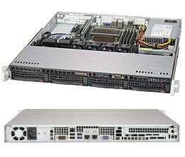 SUPERMICRO 1U CHASSIS 4X3.5HS SAS3/SATA3 350W PLATINUM 1FP CBNT