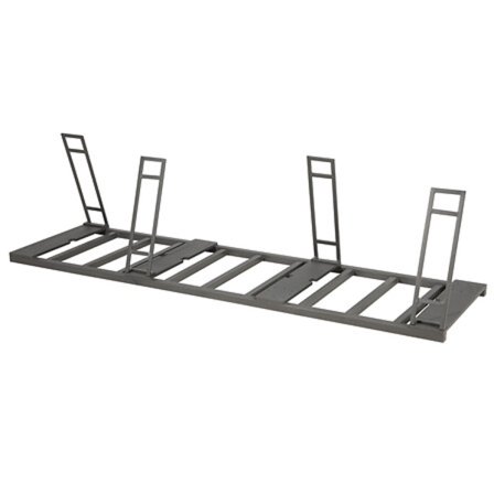 Displaystativ til 4 forskudte parasoller