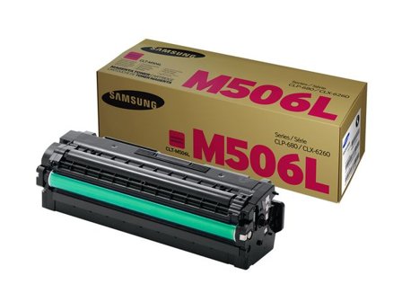 Samsung Toner, CLT-M506L, 305A, magenta, singelförpackning - Lyreco - Toner och bläck - Tonerkassetter - Toner Samsung