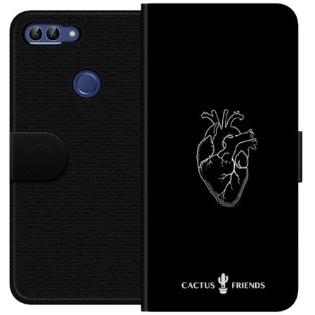 Yhteensopiva Lompakkokotelo Huawei Huawei P smart Kaktus ja Ystävät - Keskiaikaan Anatomia Sydän